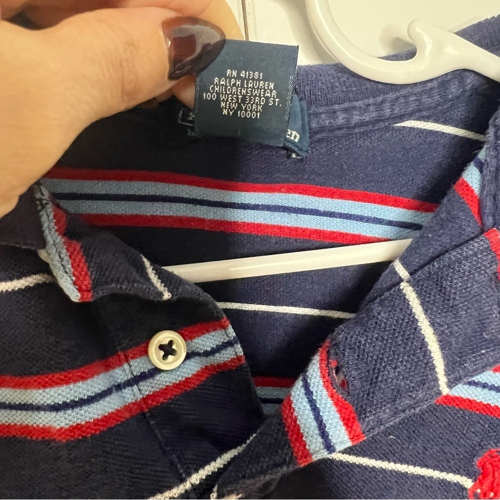 Polo by Ralph Lauren Kids Multicolor Striped Polo Shirt - Picture 4 of 7